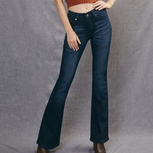 KANCAN Dark Wash Trisha Flare Jeans - 28